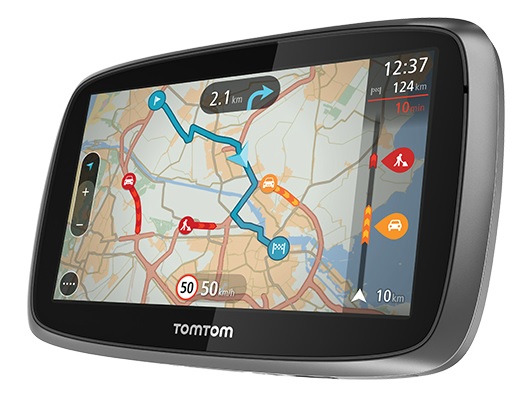 Fotografía de un dispositivo GPS para coche (Fuente:tomtom.com)